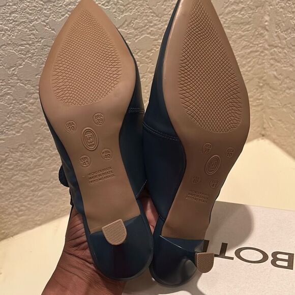 Bottero Women's Size 10 Botolivia Legacy Shoes Leather Kitten Heel Mary Jane NWT - Picture 7 of 14